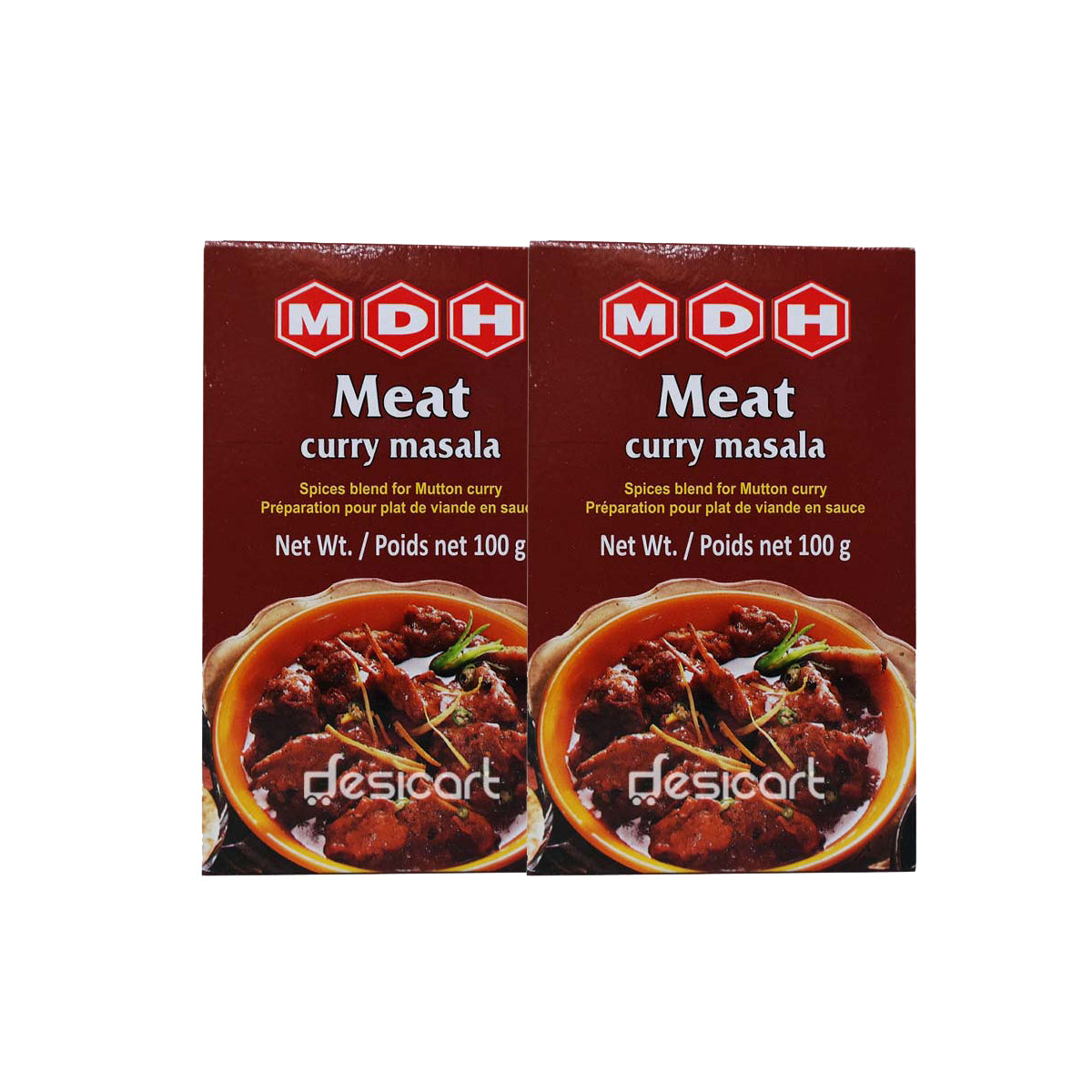 MDH MEAT CURRY MASALA (PACK OF 2) 100G