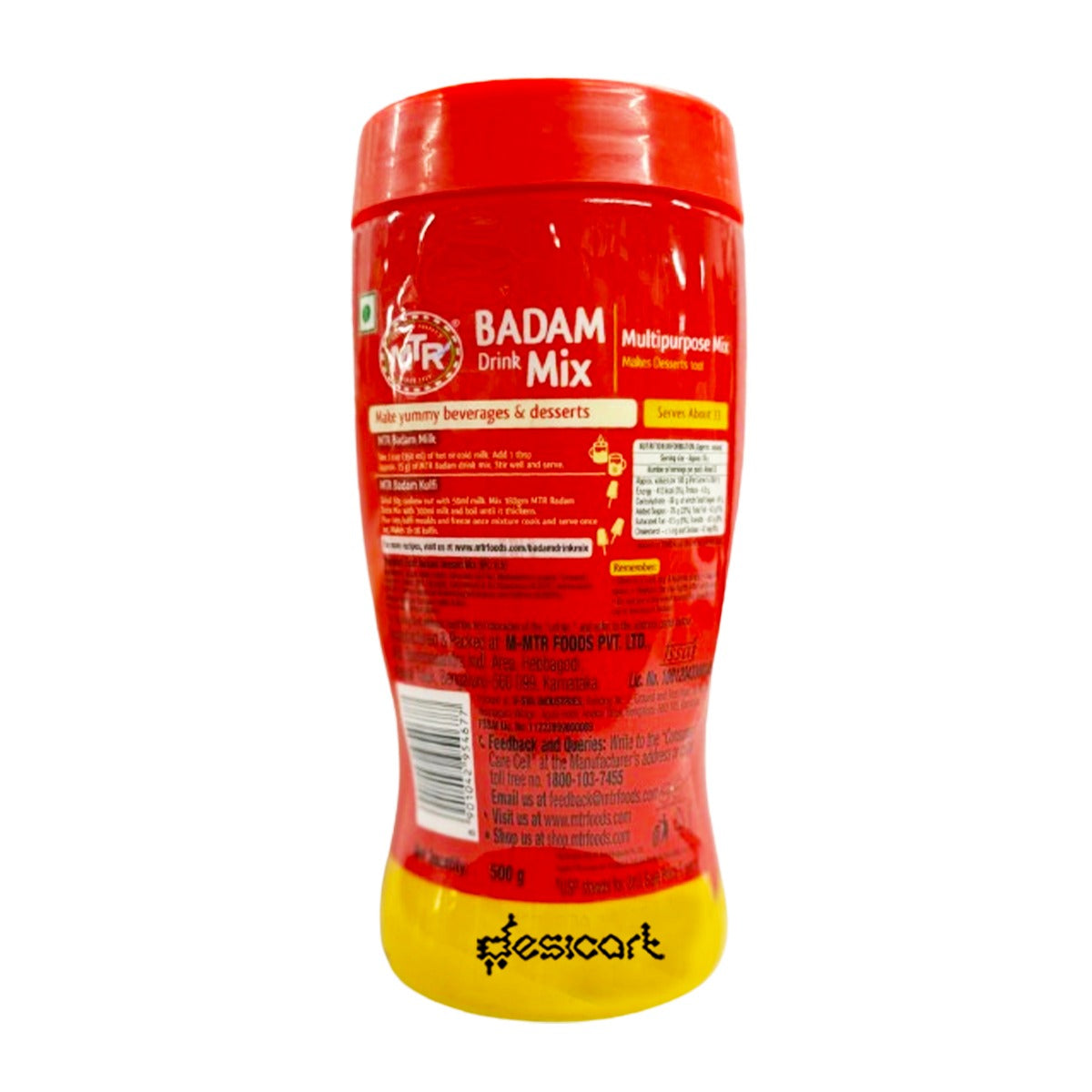 MTR Badam Drink Mix 500g