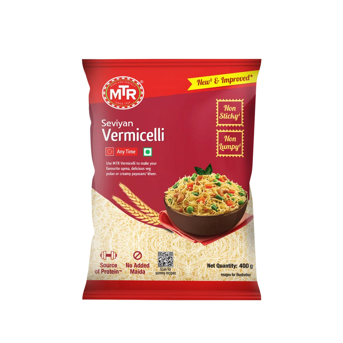 Buy MTR Seviyan Vermicelli (Unroasted) 400g at Desicart.co.uk - Online Indian Grocery Store UK