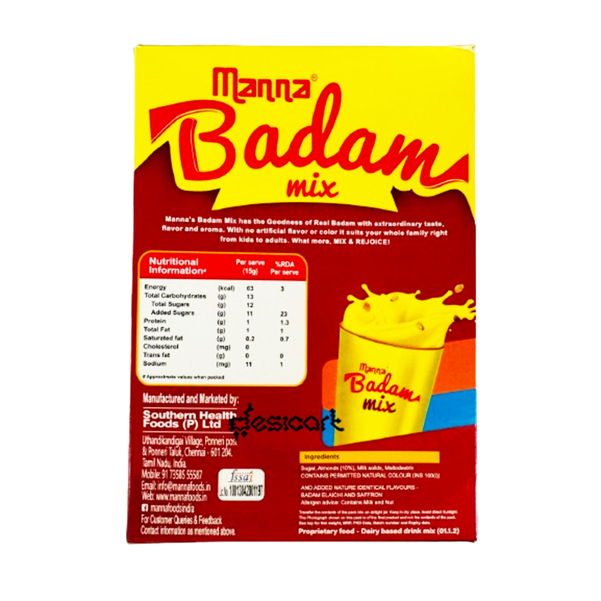 Manna Badam Mix 200g