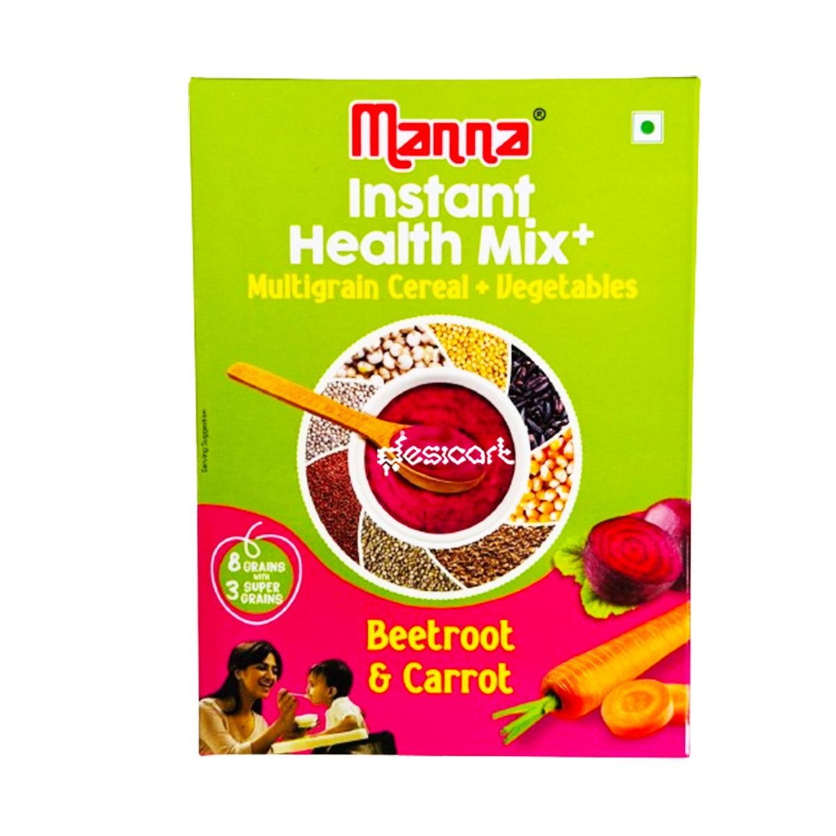 Manna Instant Health Mix (Beetroot & Carrot )Flavour 200g