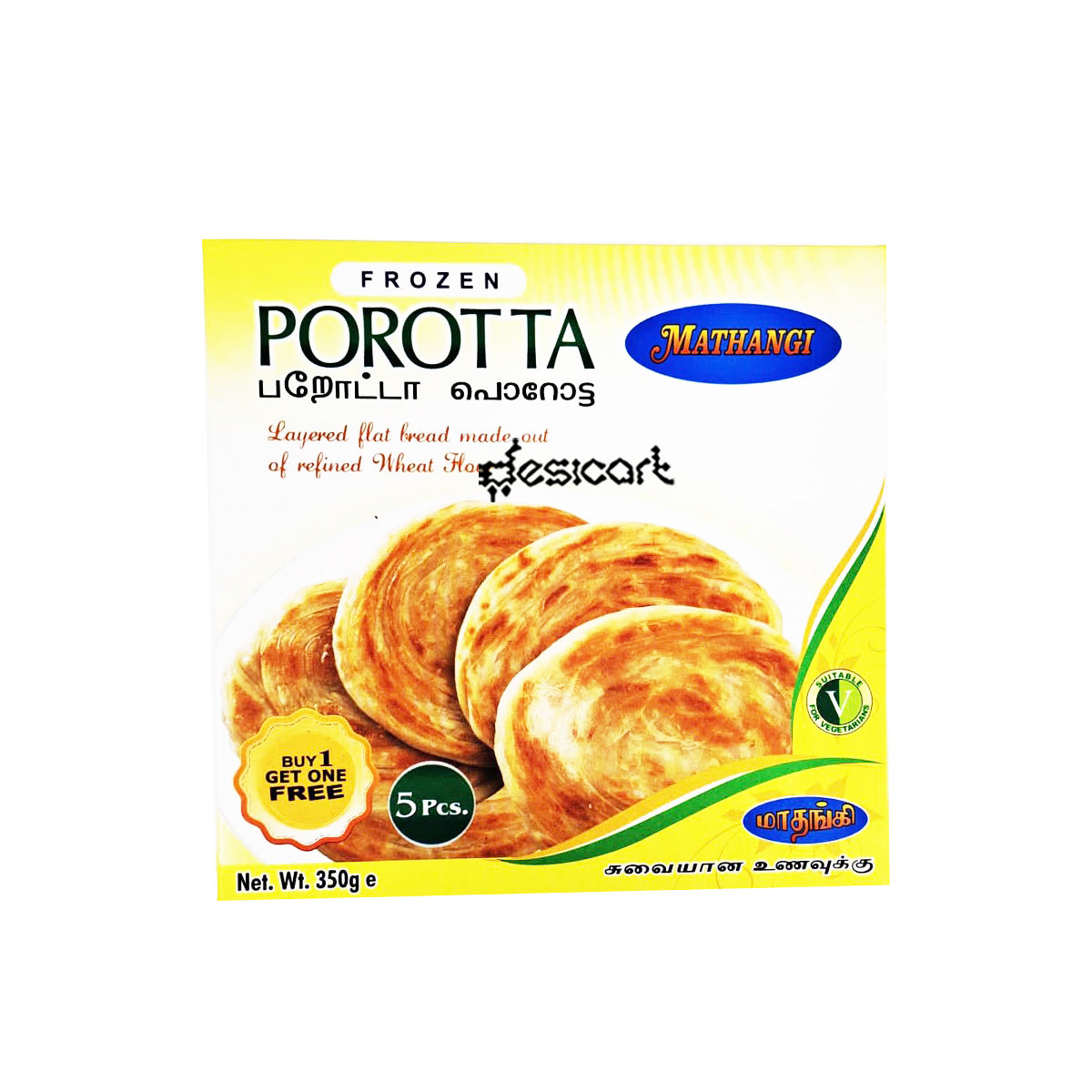 Mathangi Porotta 350g Buy1 Get1 Free