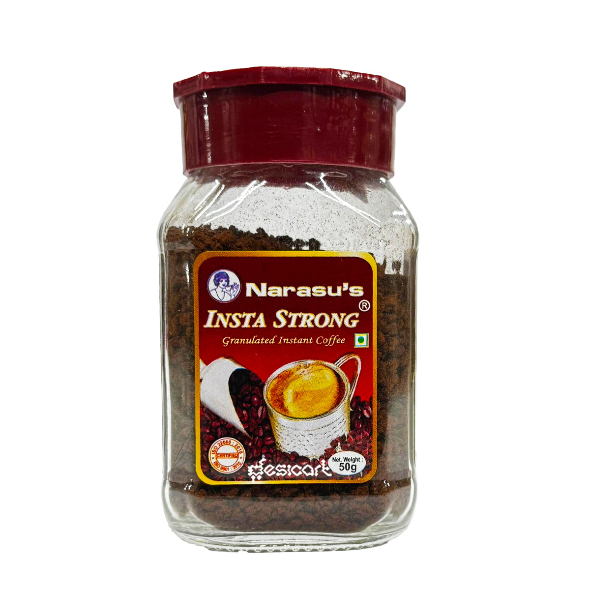 NARASU'S RED INSTA STRONG COFFEE 50G