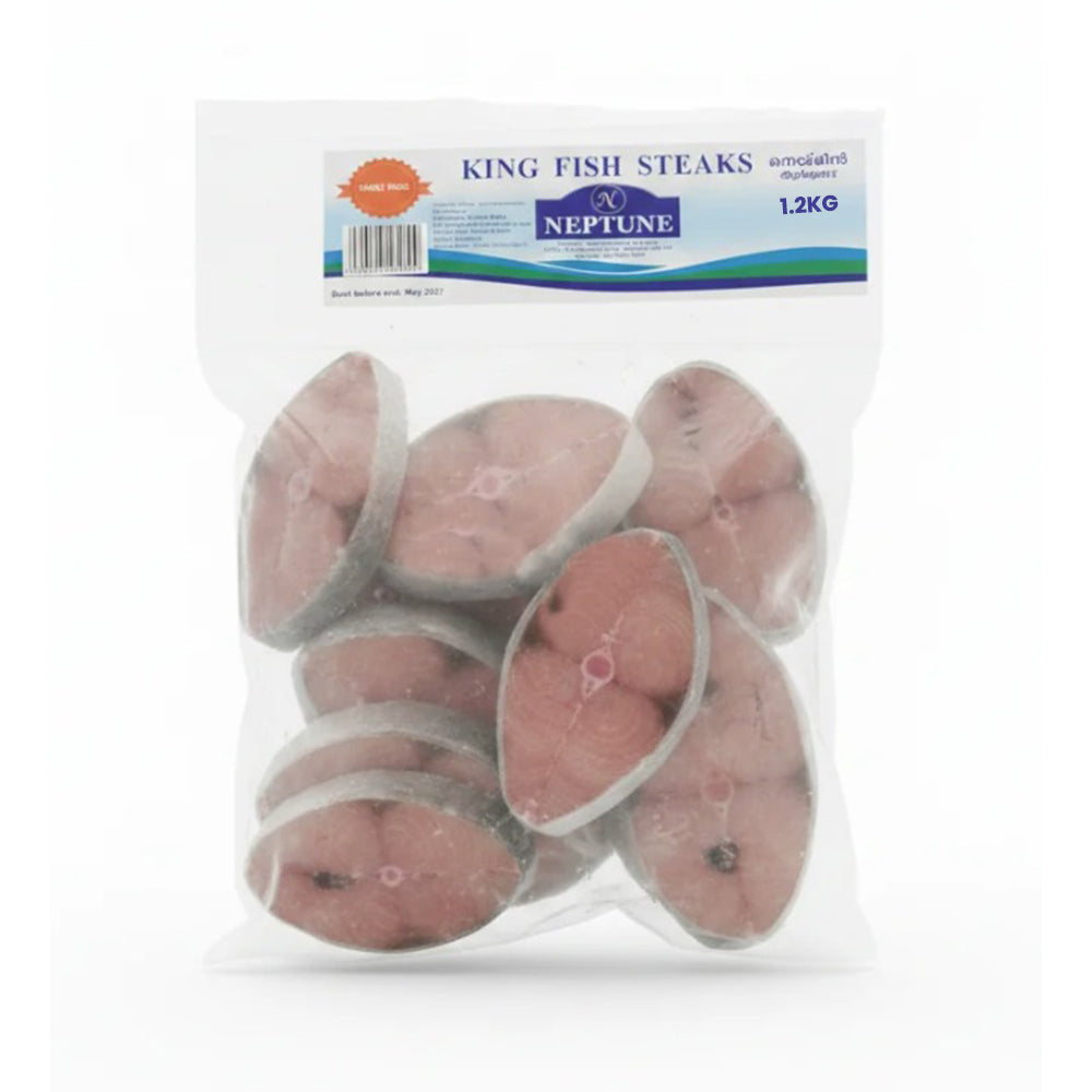Buy Neptune King Fish Steaks 1.2kg at Desicart.co.uk - Online Indian Grocery Store UK