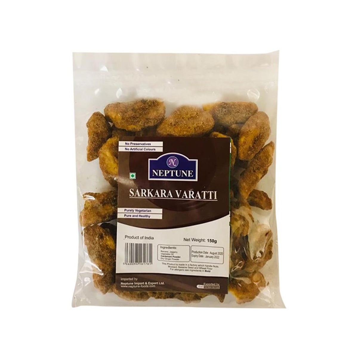 Buy Neptune Sarkara Varatti 150g at Desicart.co.uk - Online Indian Grocery Store UK