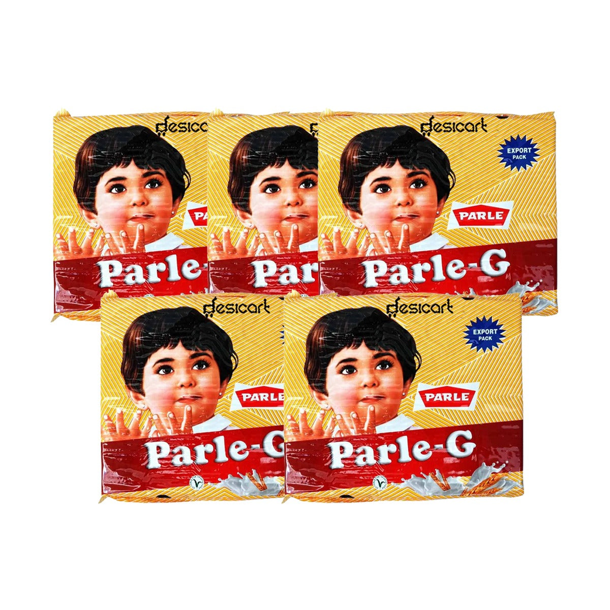 Parle-G 79.9g (Pack of 5)