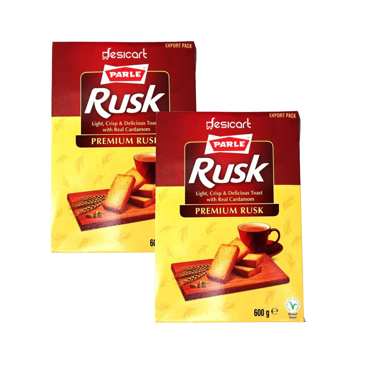 Parle Premium Ruck(Pack of 2) 600g