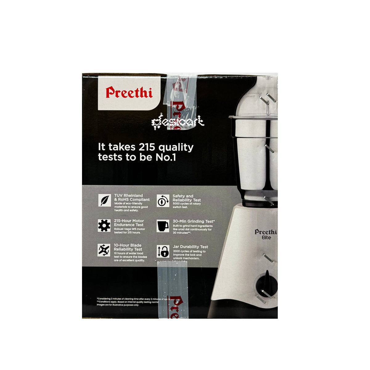 PREETHI ELITE MIXER GRINDER 600W