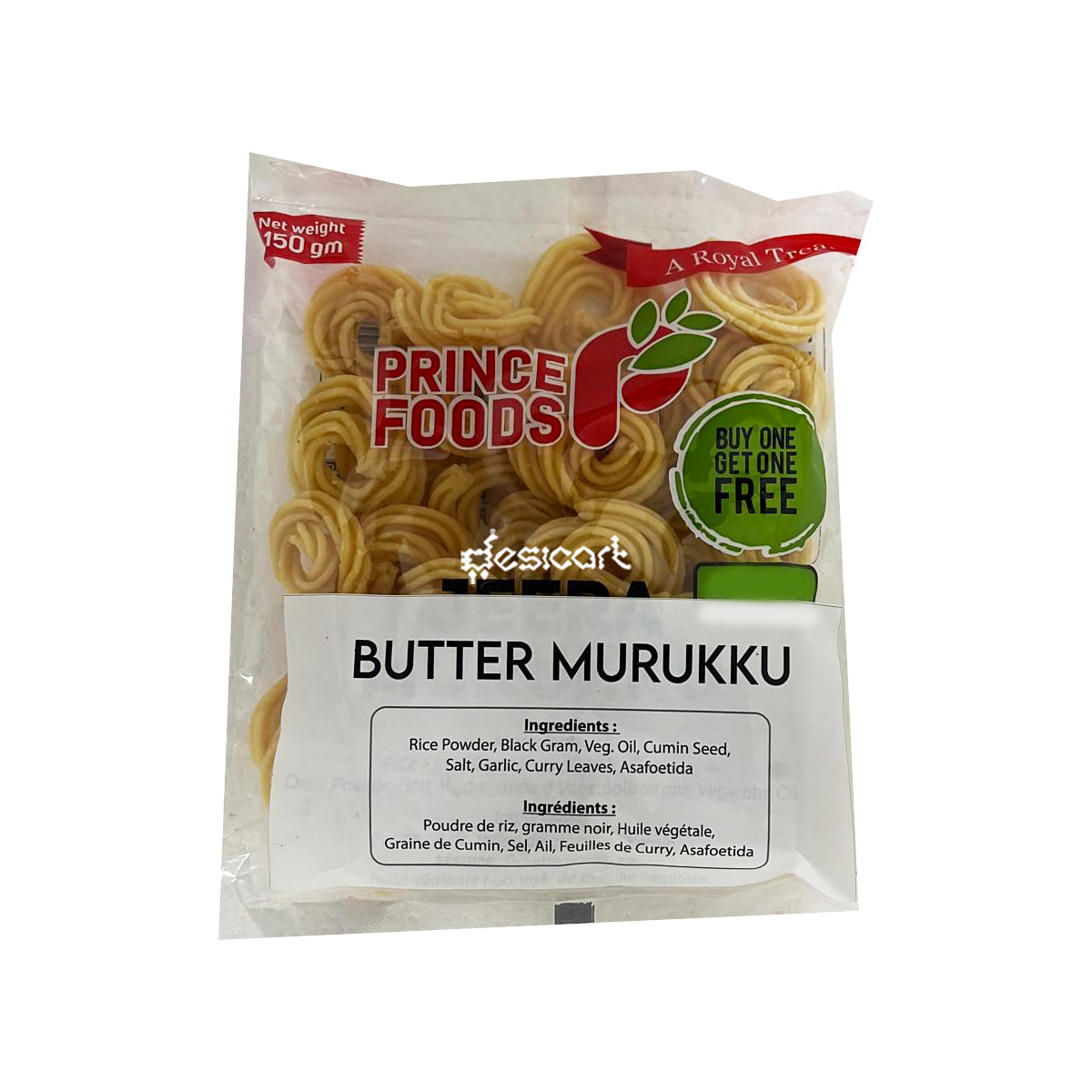 Prince Foods Butter Murukku B1G1 150g