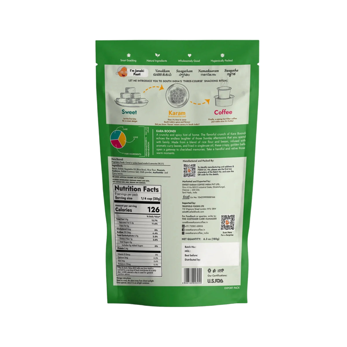 Buy SKC Kara Boondi 180g at Desicart.co.uk - Online Indian Grocery Store UK