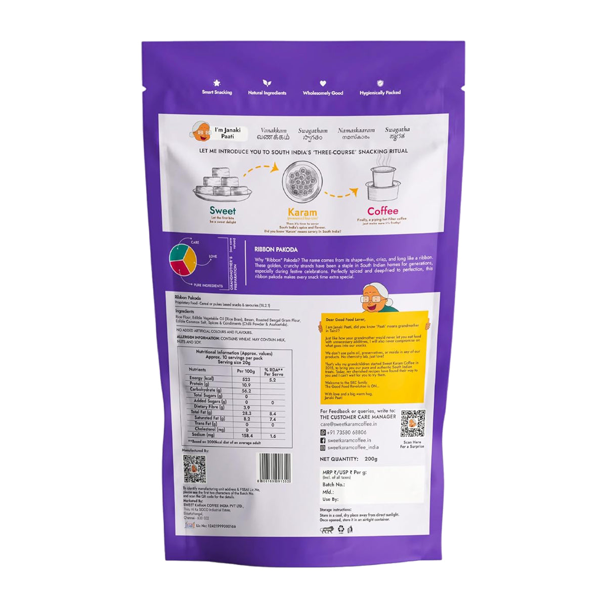 Buy SKC Ribbon Pakoda 180g at Desicart.co.uk - Online Indian Grocery Store UK