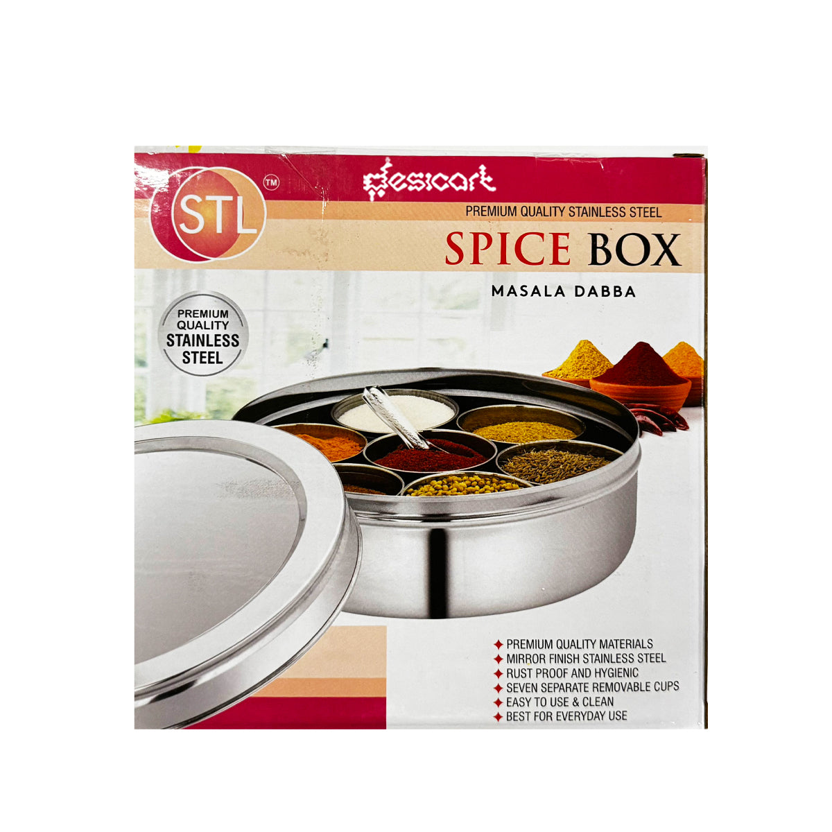 STL SPICE BOX MASALA DABBA