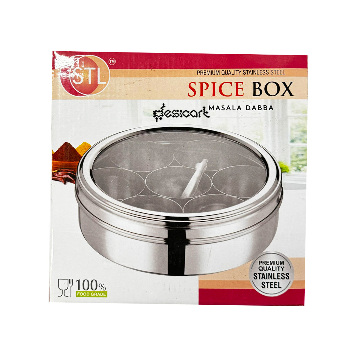 STL SPICE BOX MASALA DABBA