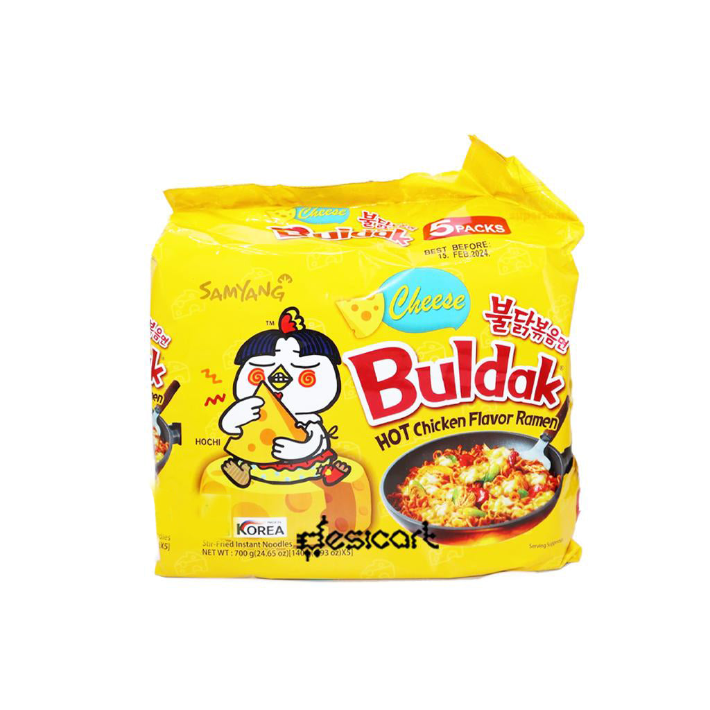 SAMYANG CHEESE BULDAK HOT CHICKEN RAMEN 700G