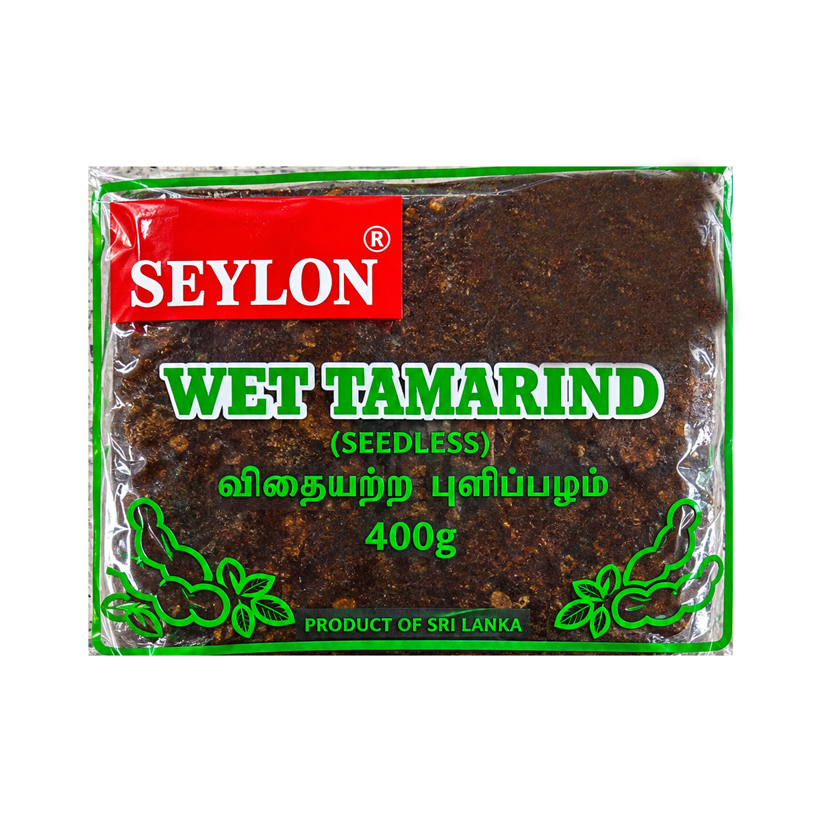Buy Seylon Wet Tamarind (Seedless) 400g at Desicart.co.uk - Online Indian Grocery Store UK