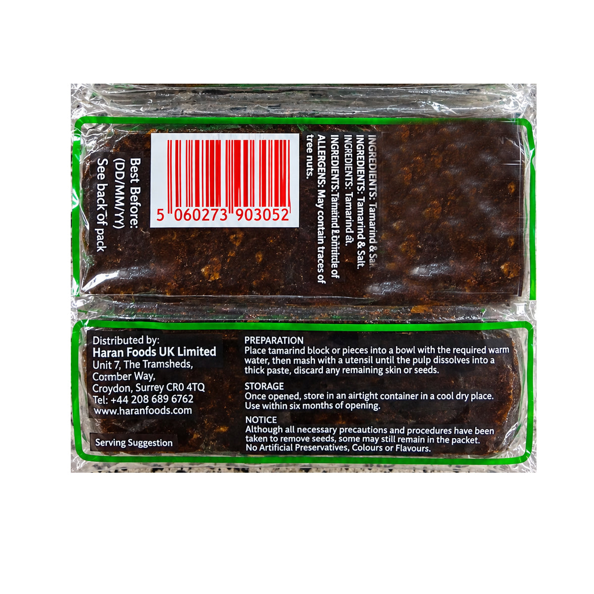 Buy Seylon Wet Tamarind (Seedless) 400g at Desicart.co.uk - Online Indian Grocery Store UK