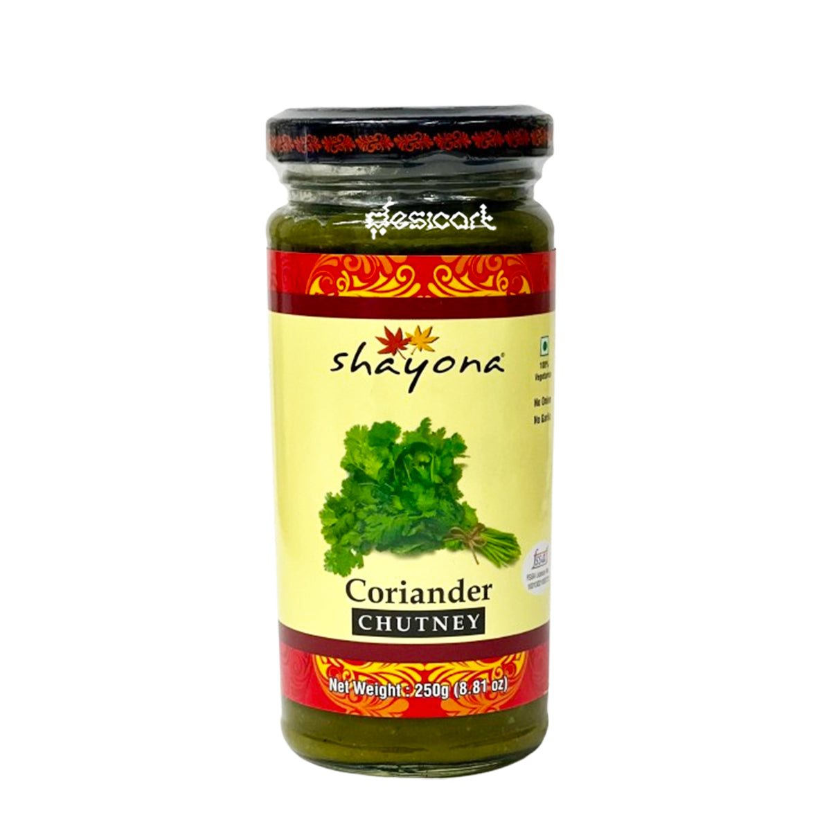 SHAYONA CORIANDER CHUTNEY 250G