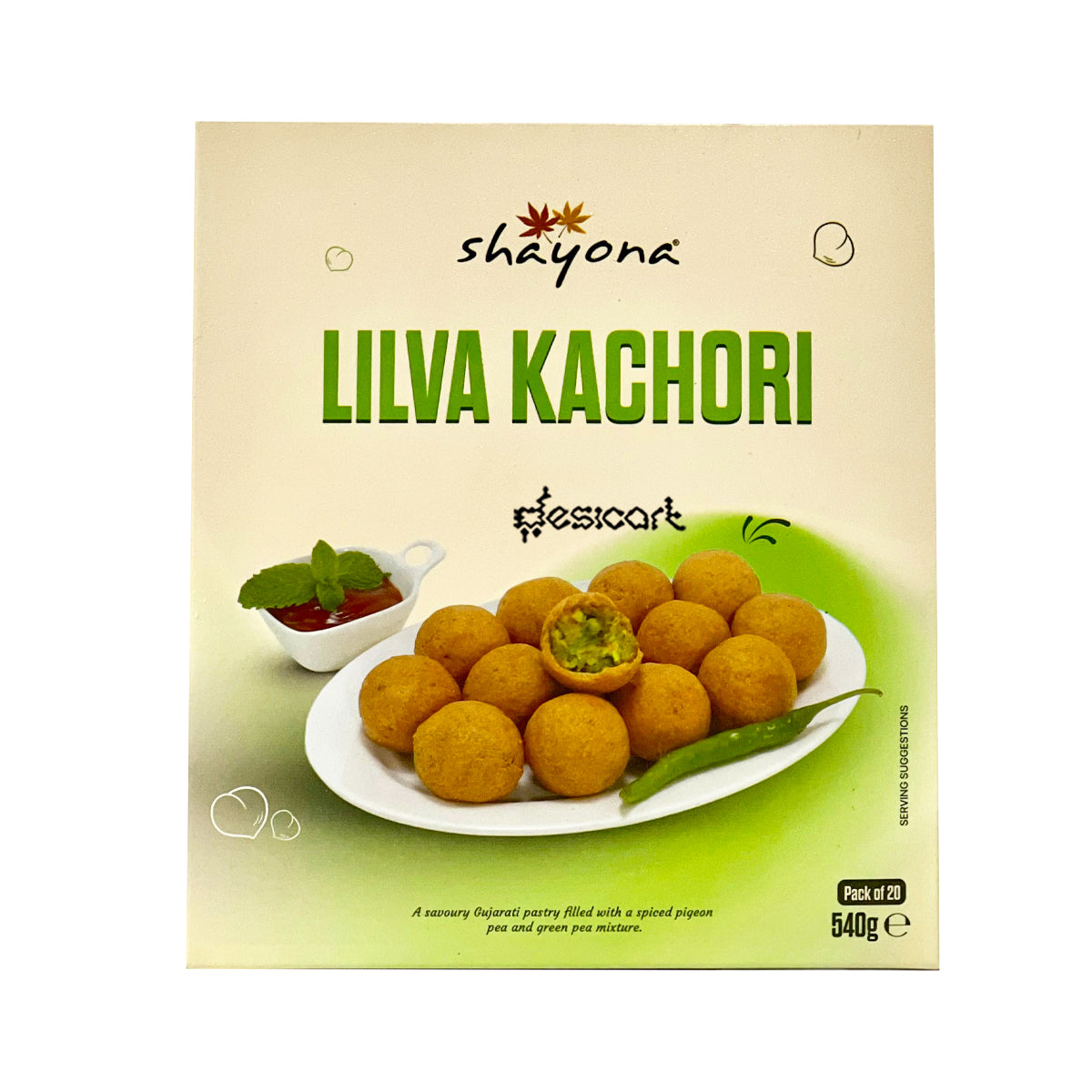 SHAYONA LILVA KACHORI 540G