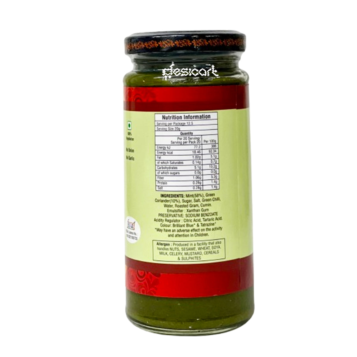 SHAYONA MINT CHUTNEY 250G