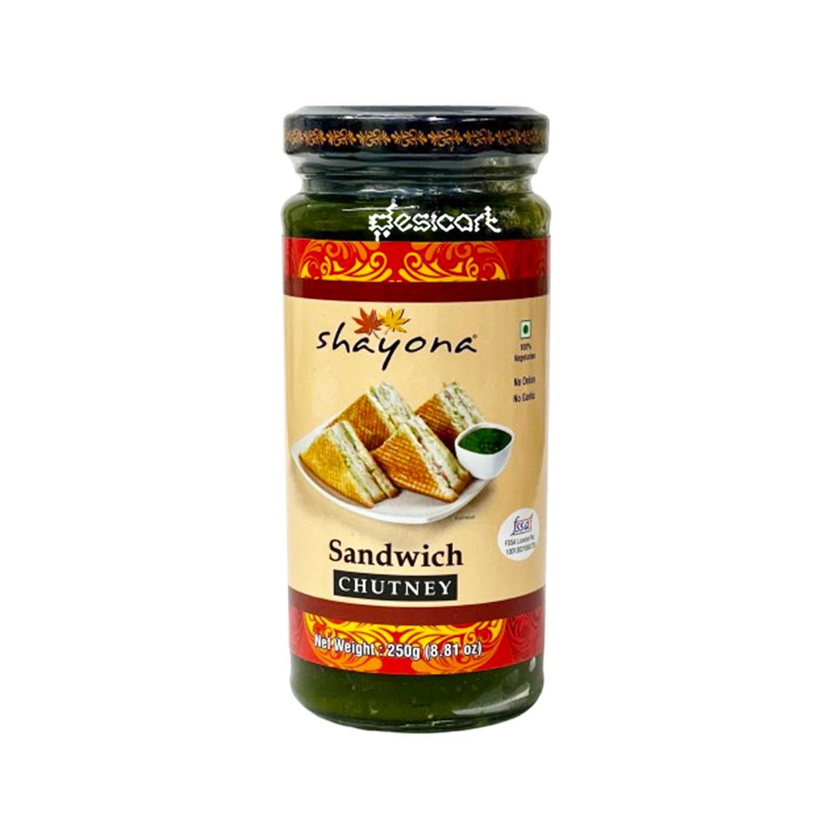 SHAYONA SANDWICH CHUTNEY 250G