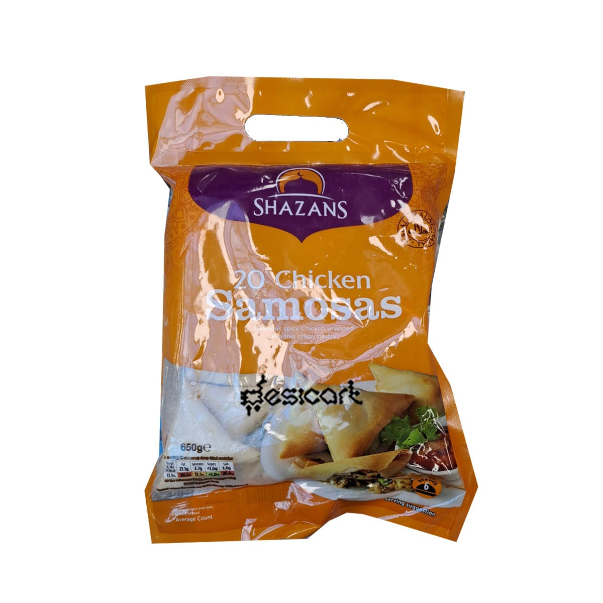 Shazans Chicken Samosa 650g