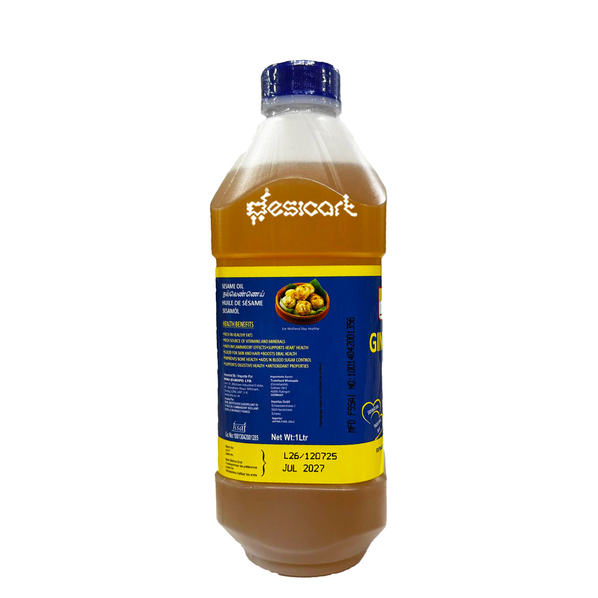 SURYAA GINGELLY OIL 1 LTR