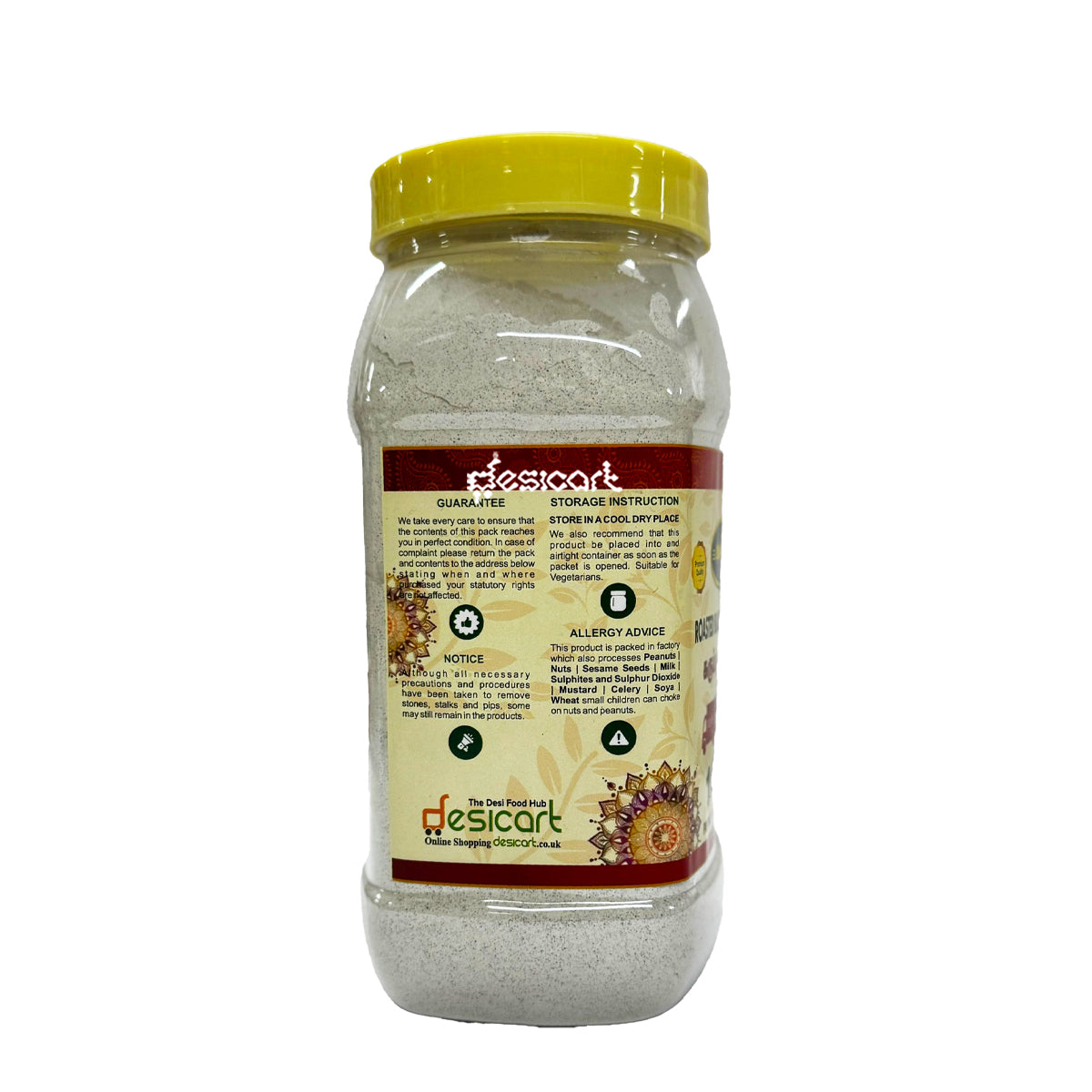 SWATHI ROASTED BLACK URAD FLOUR 1KG