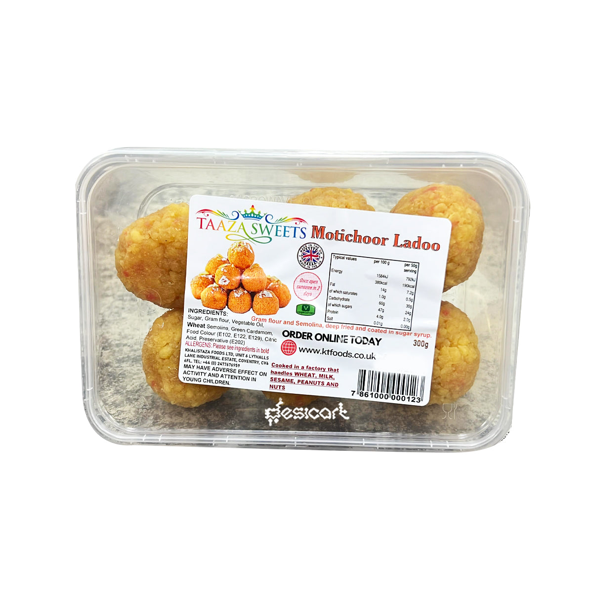 TAAZA MOTICHUR LADOO 300G