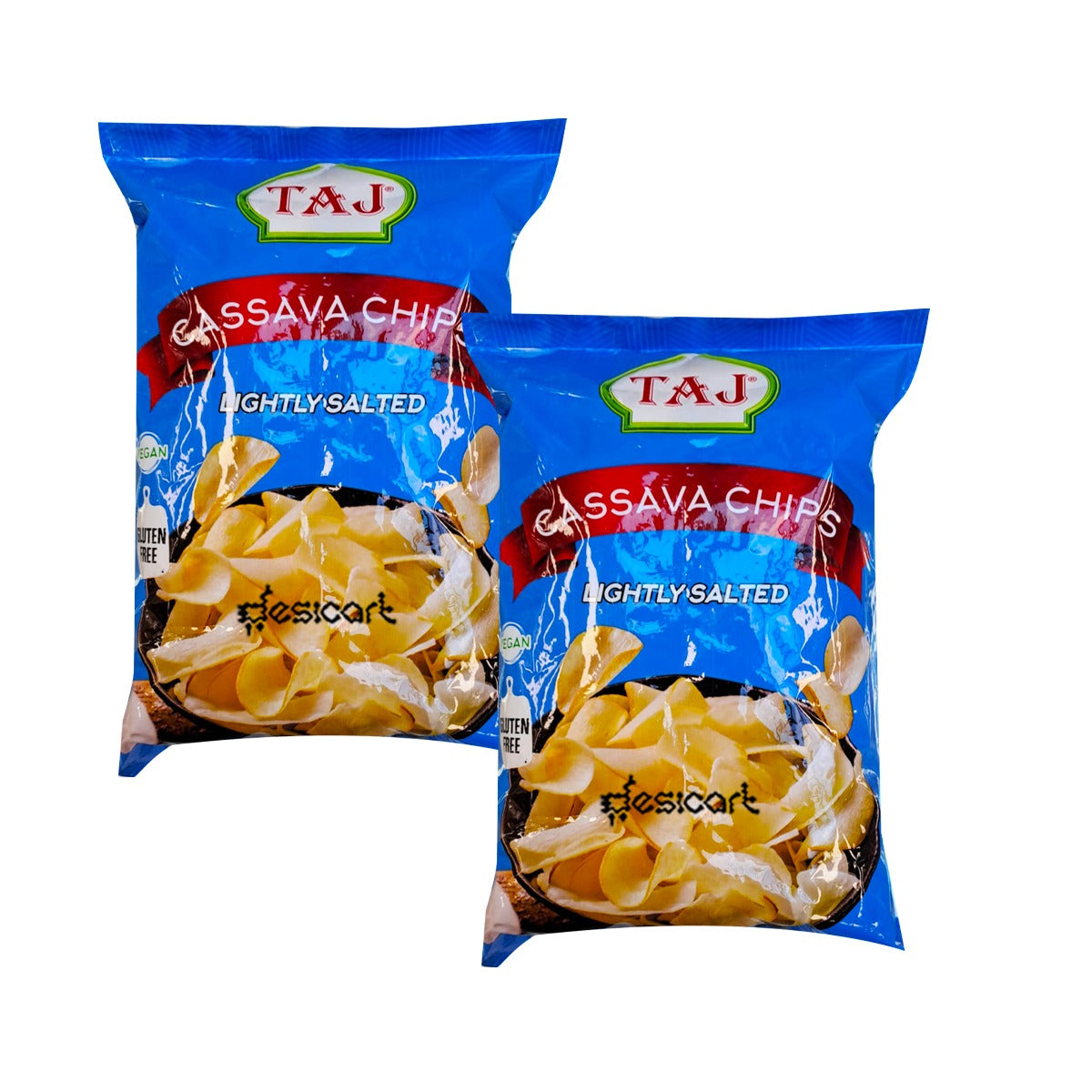 Taj Cassava Lightly Salted Pack of 2 200gm