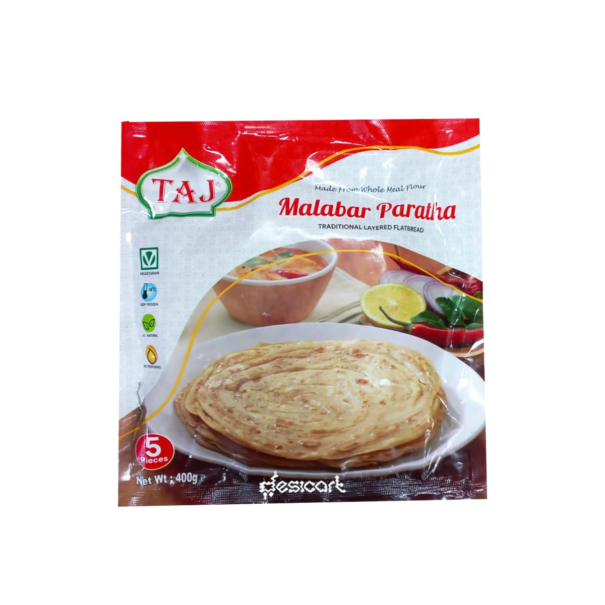 TAJ MALABAR PARATHA 400G