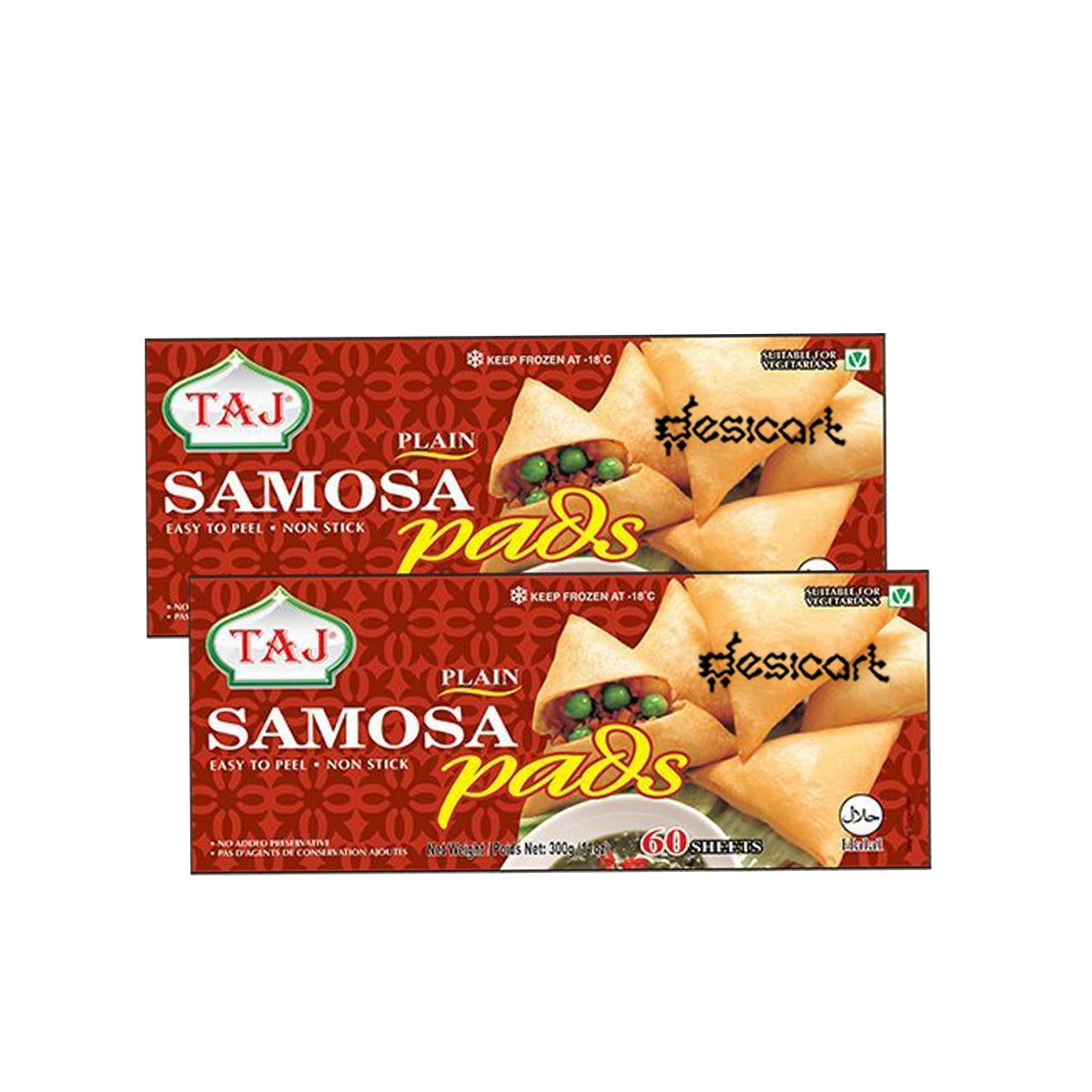 Taj Samosa Pads 60 Sheets (Pack of 2)