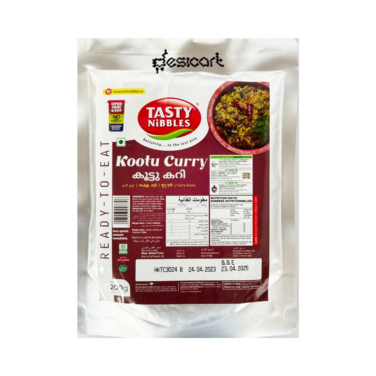 Tasty Nibbles Kootu Curry 200g