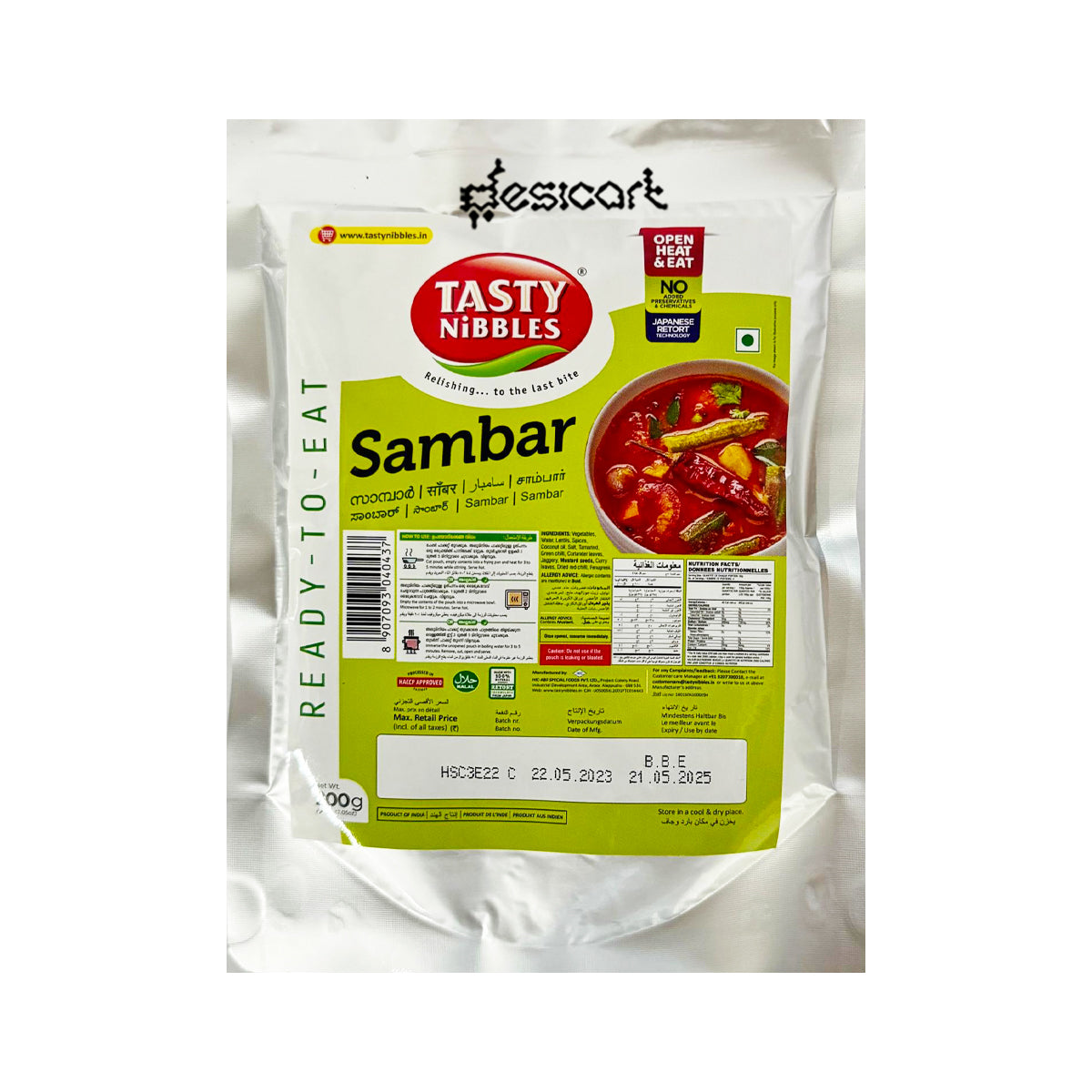 Tasty Nibbles Sambar 200g