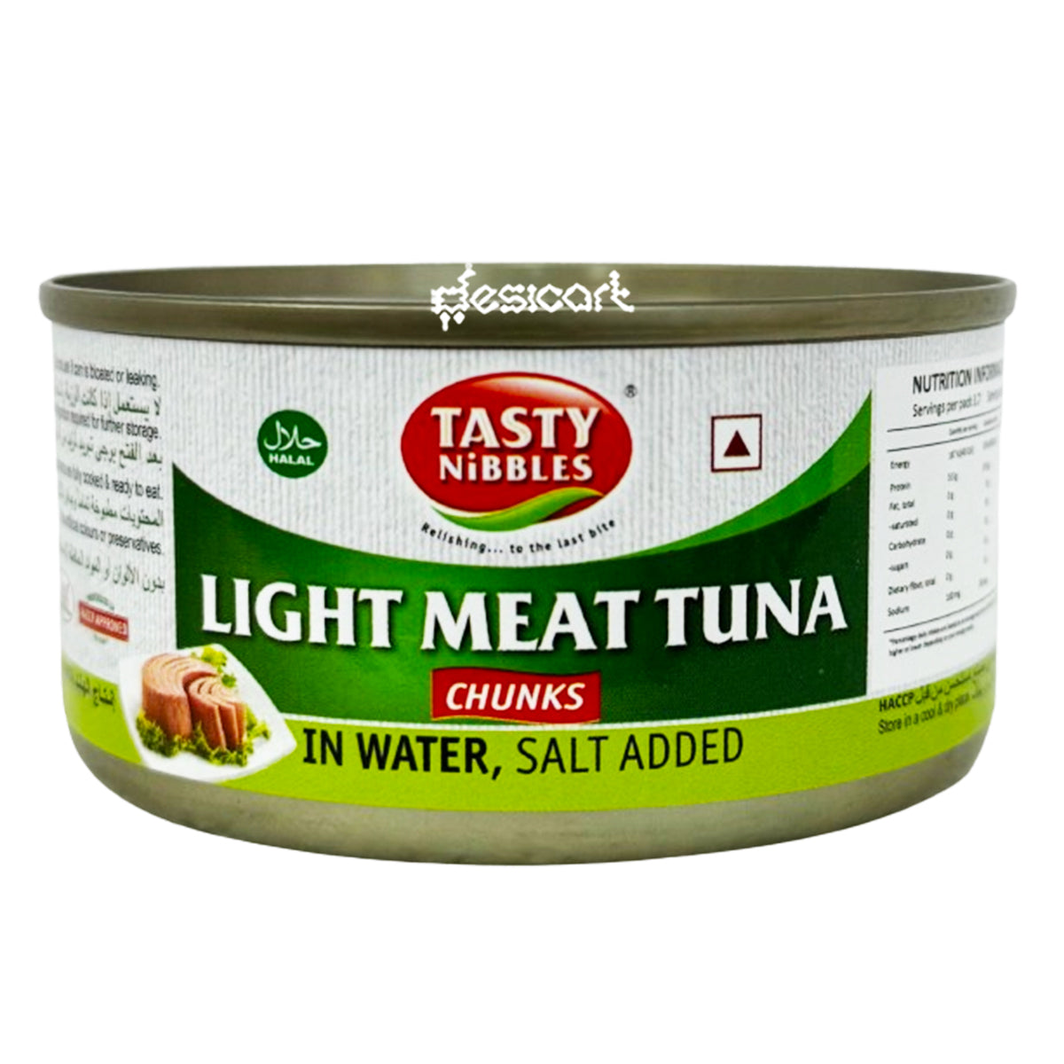 Tasty Nibbles Light Meat Tuna in Water (Salt Added) 185g