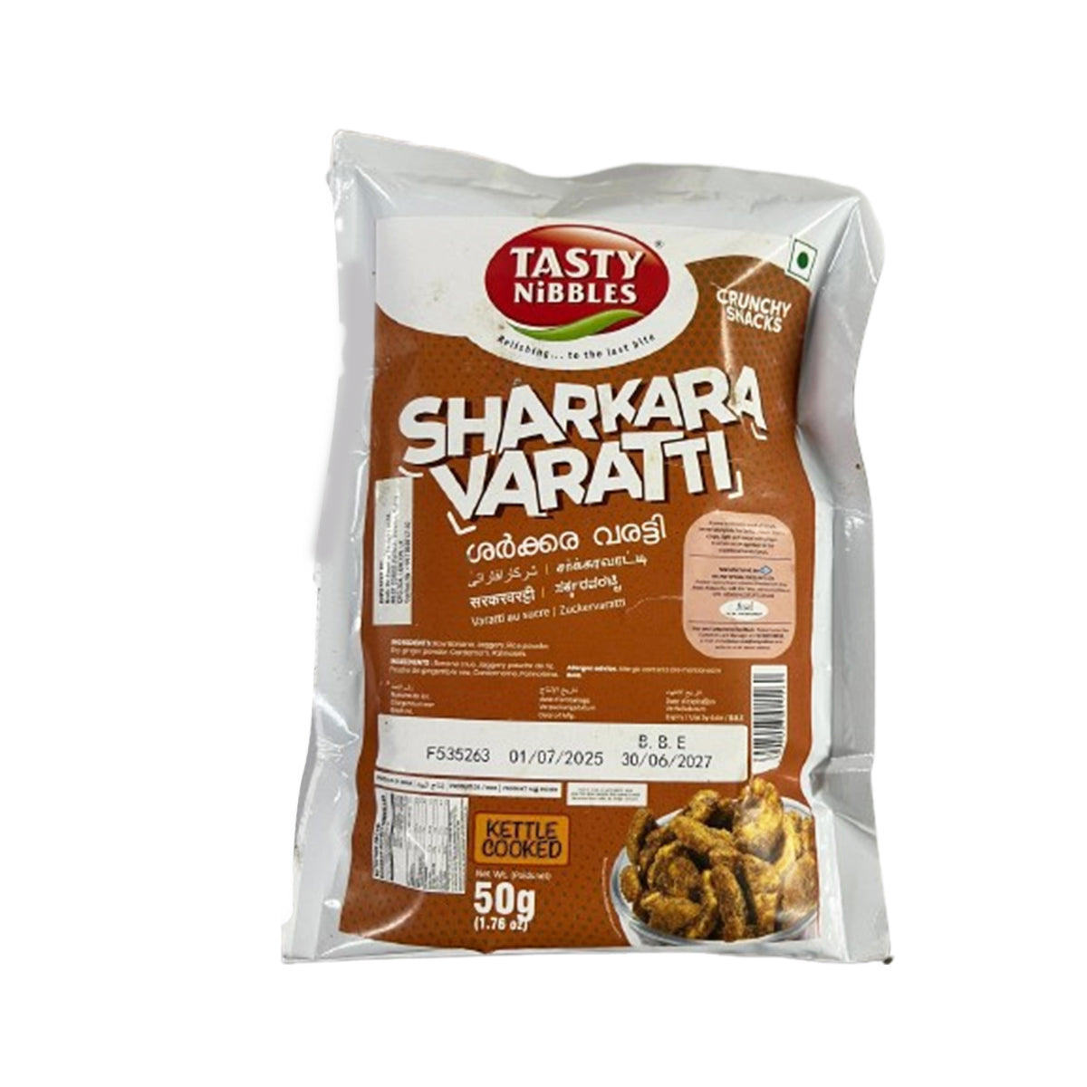 Buy Tasty Nibbles Sharkara Varati 50g at Desicart.co.uk - Online Indian Grocery Store UK