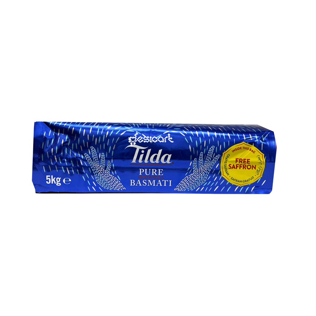 TILDA BASMATI RICE 5KG(FREE SAFFRON 0.5G INSIDE THE BAG)
