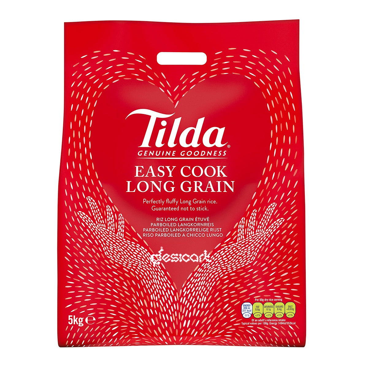 TILDA EASY COOK RICE 5KG