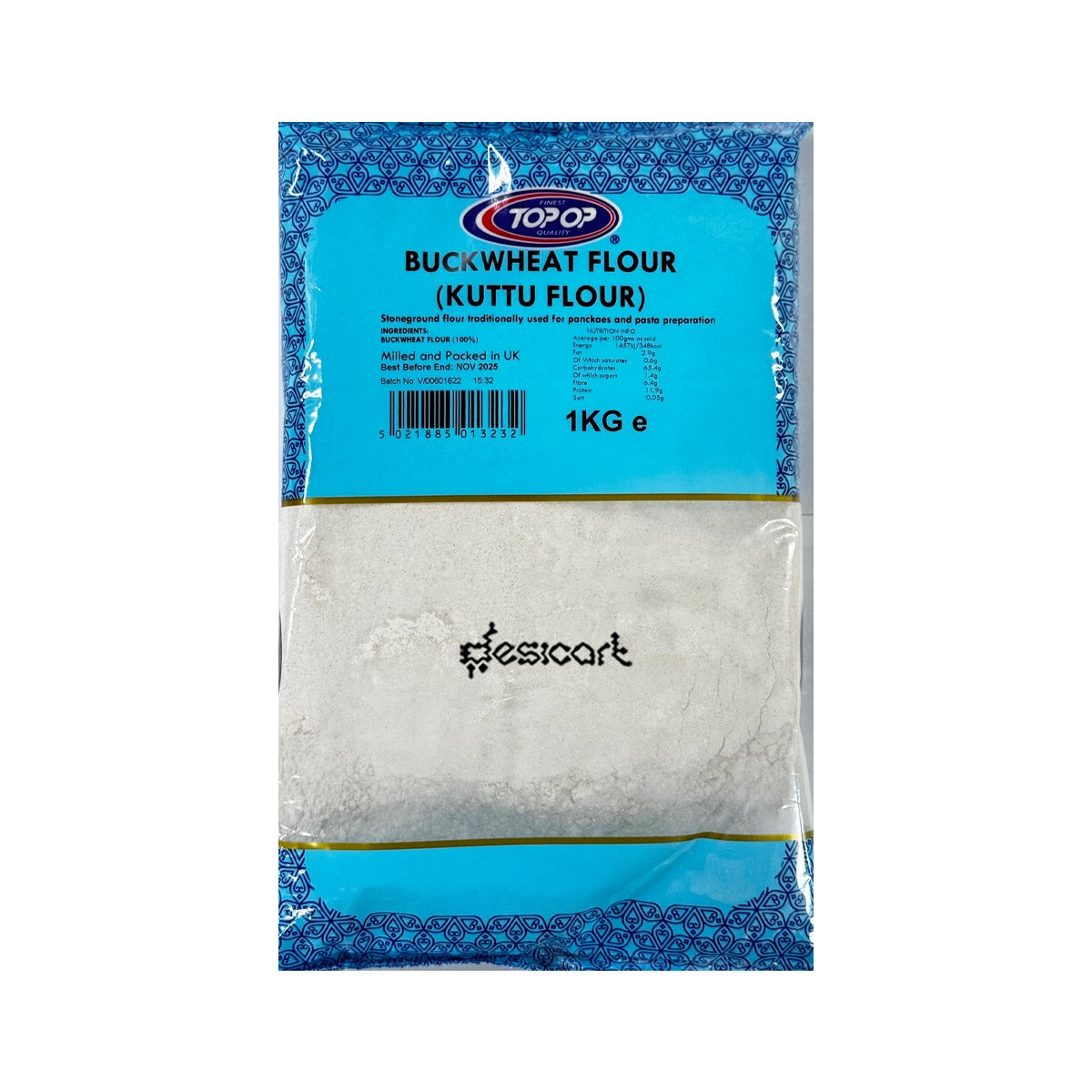 TOP OP BUCKWHEAT FLOUR(KUTTU FLOUR) 1KG