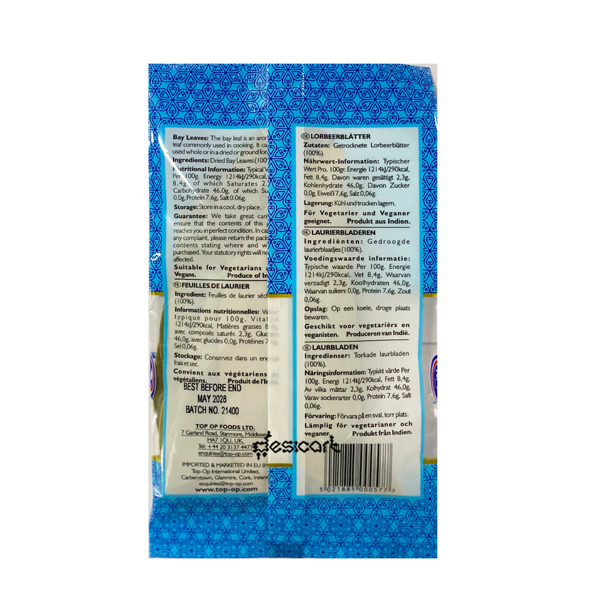 TOP OP BAY LEAVES 10G