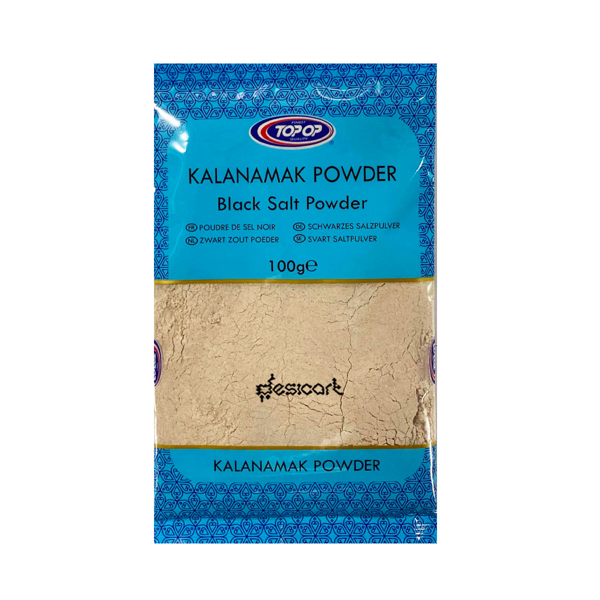 TOP OP KALANAMAK (BLACK SALT) POWDER 100G