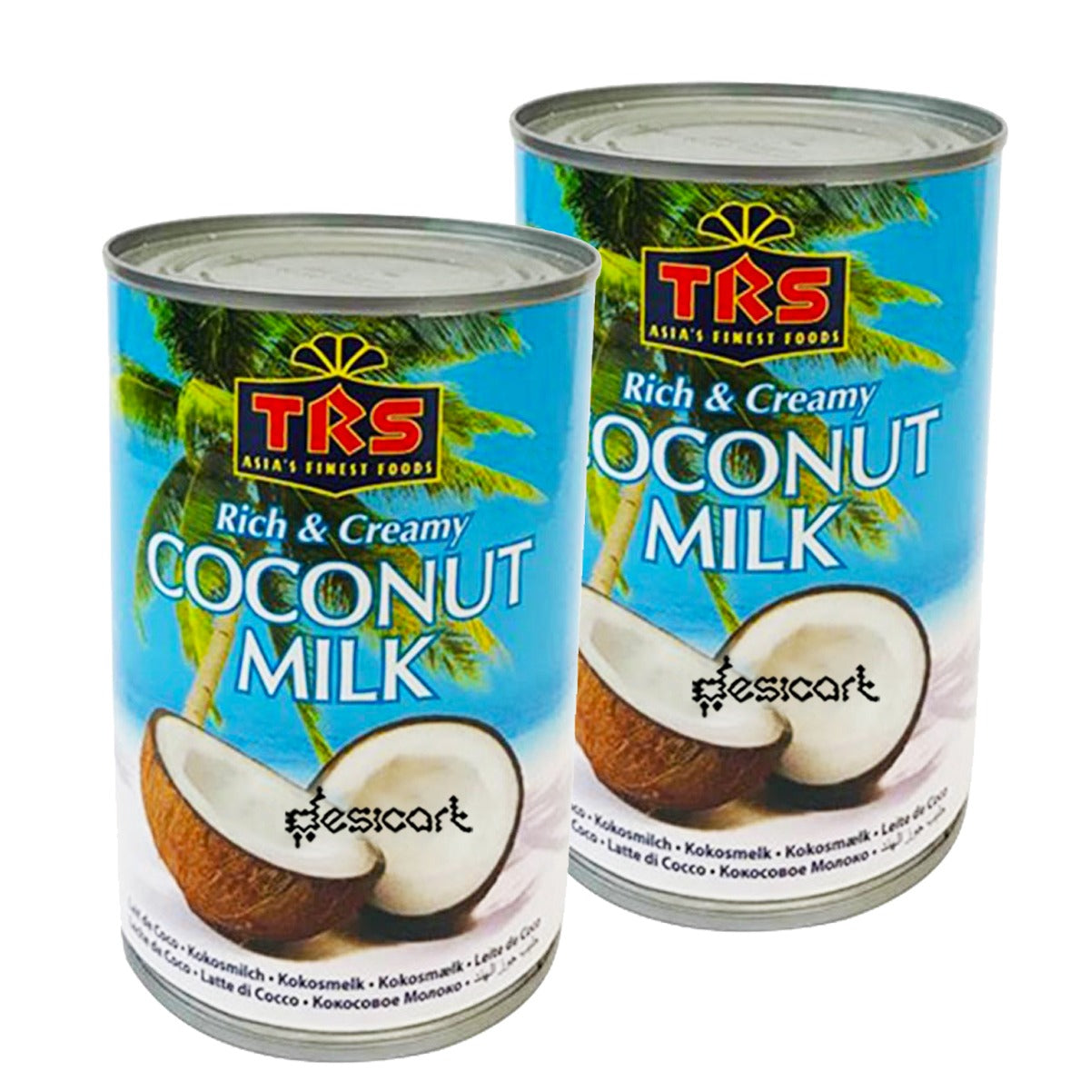 TRS Coconut Milk(Pack of 2) 400ml