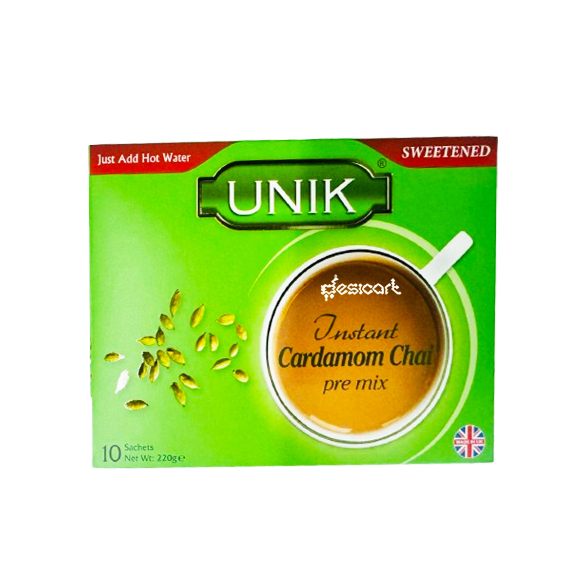 UNIK INSTANT CARDAMOM TEA (SWEETENED) 220G