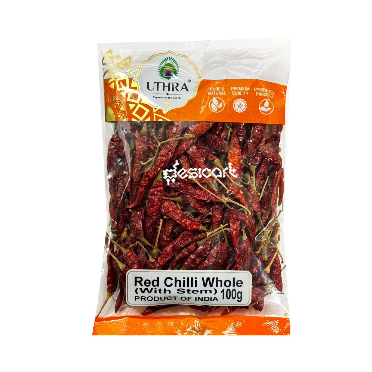 UTHRA CHILLI WHOLE WITH STEM 100G
