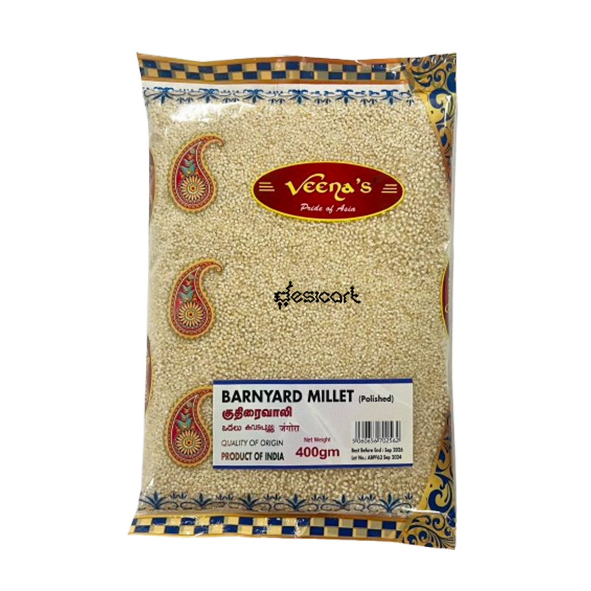 VEENA'S BARNYARD MILLET (POLISHED)400G