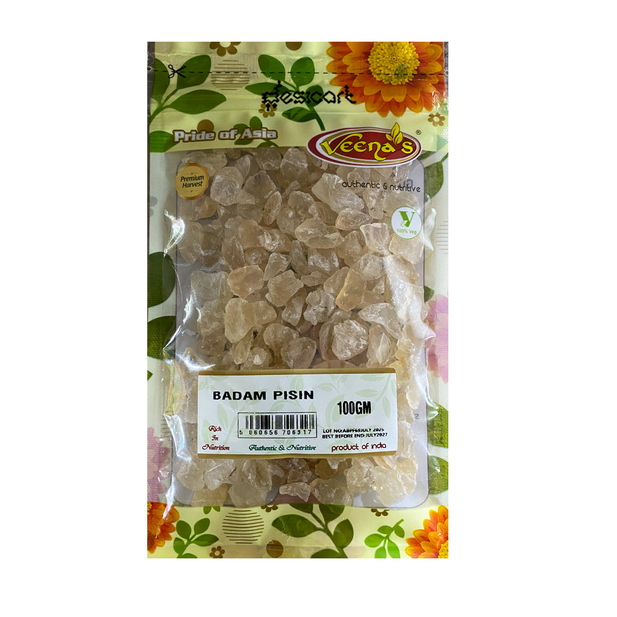 Buy Veenas Badam Pisin 100g at Desicart.co.uk - Online Indian Grocery Store UK