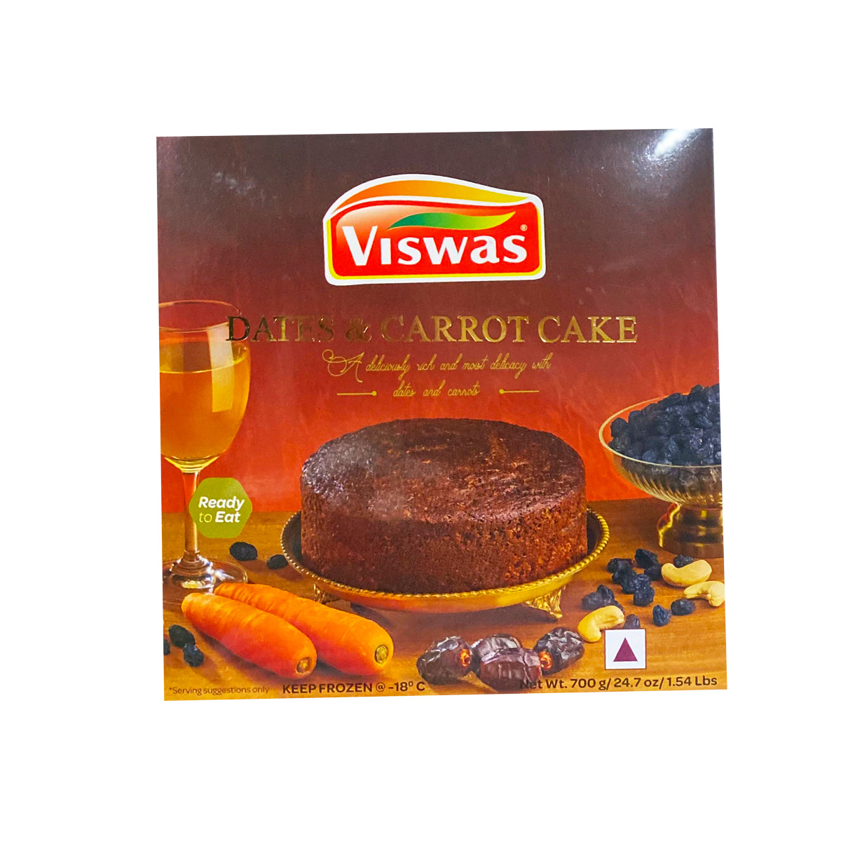 Viswas Dates and Carrot Cake 700g