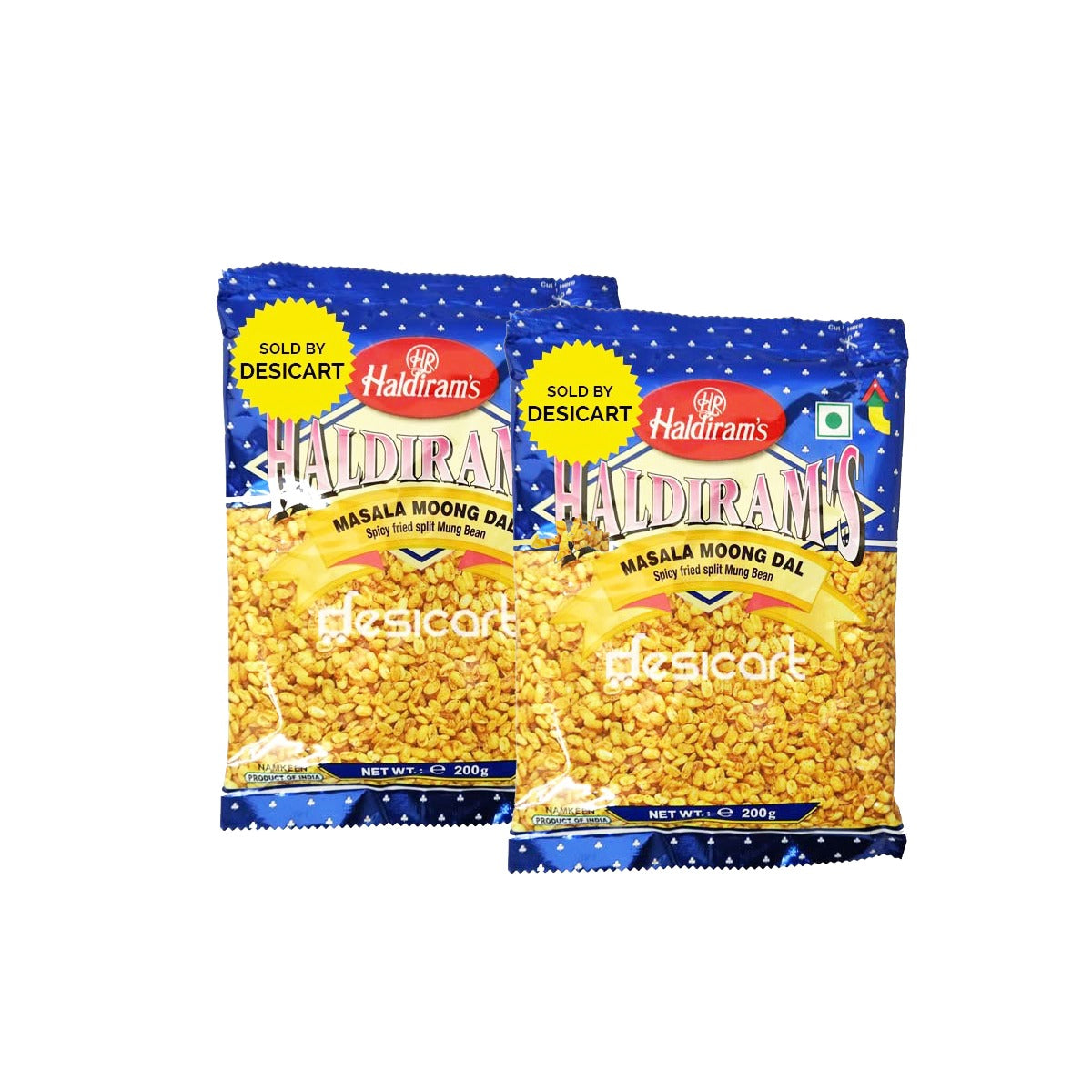 HALDIRAM'S MASALA MOONG DAL 200G (PACK OF 2)