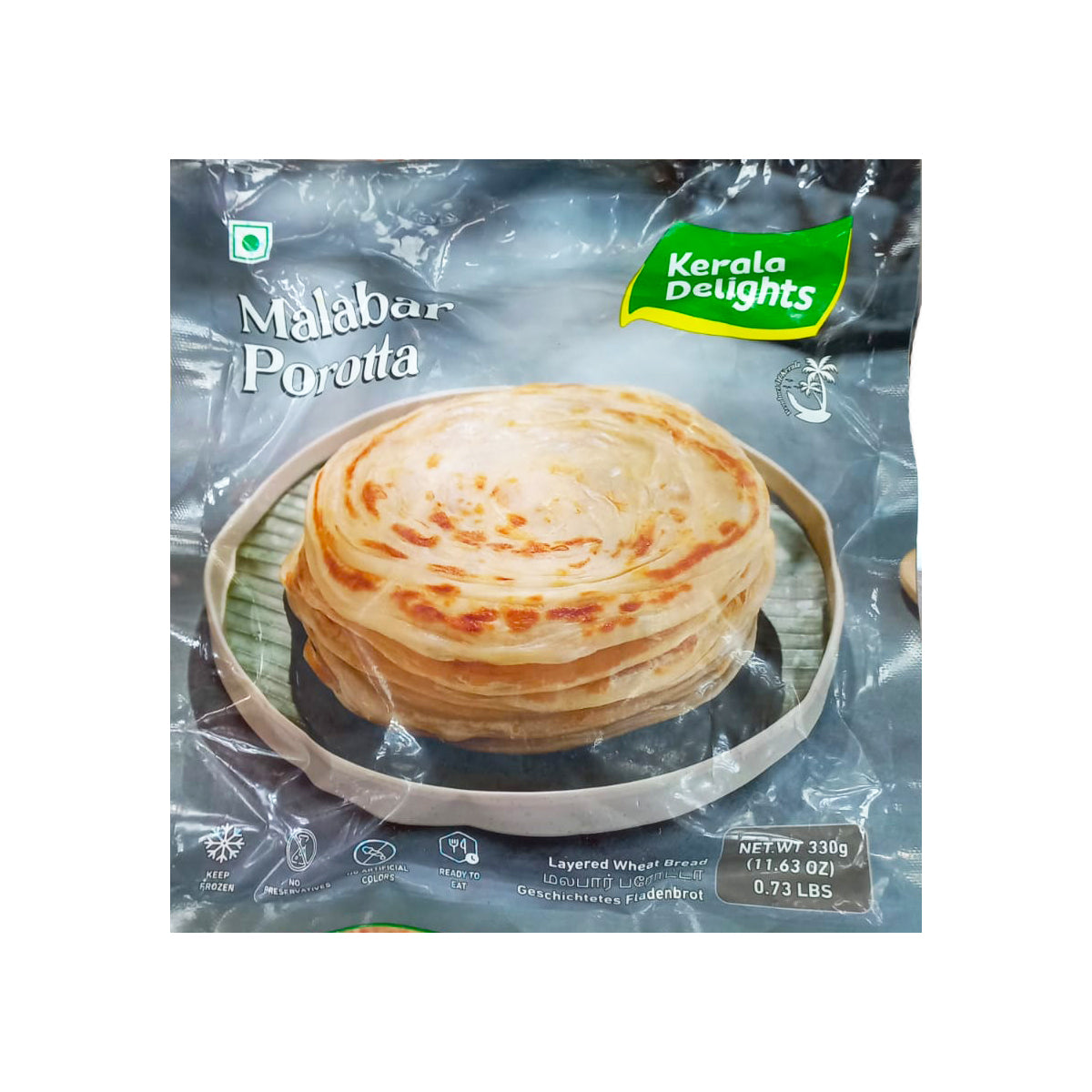 KERALA DELIGHTS MALABAR PAROTTA 330G