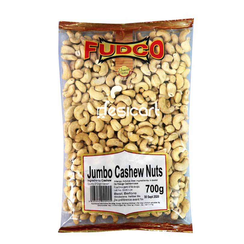 FUDCO CASHEW NUTS JUMBO 700G