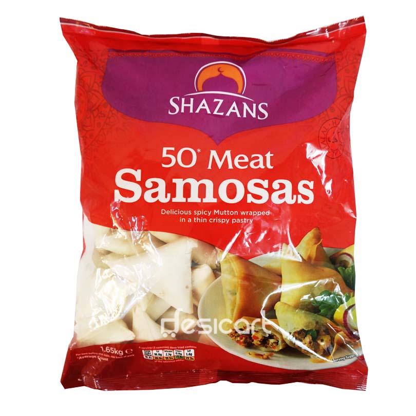 SHAZANS 50 MEAT SAMOSA 1.65KG